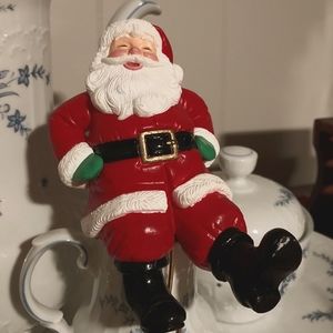 1988 Santa Claus Stocking Holder Hook